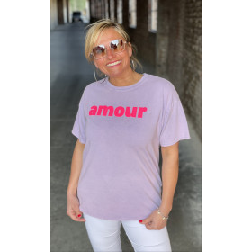 T-shirt "Amour" colors