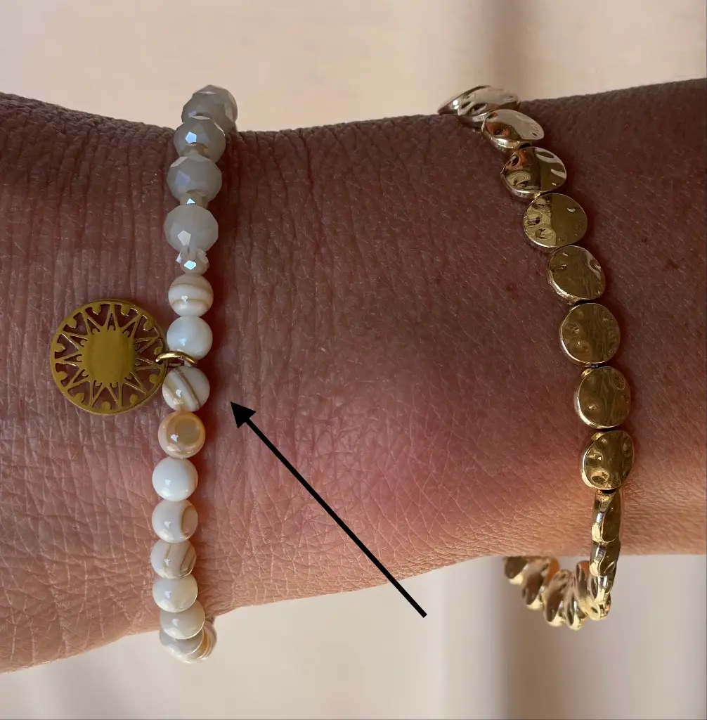 Bracelet perles soleil n°136