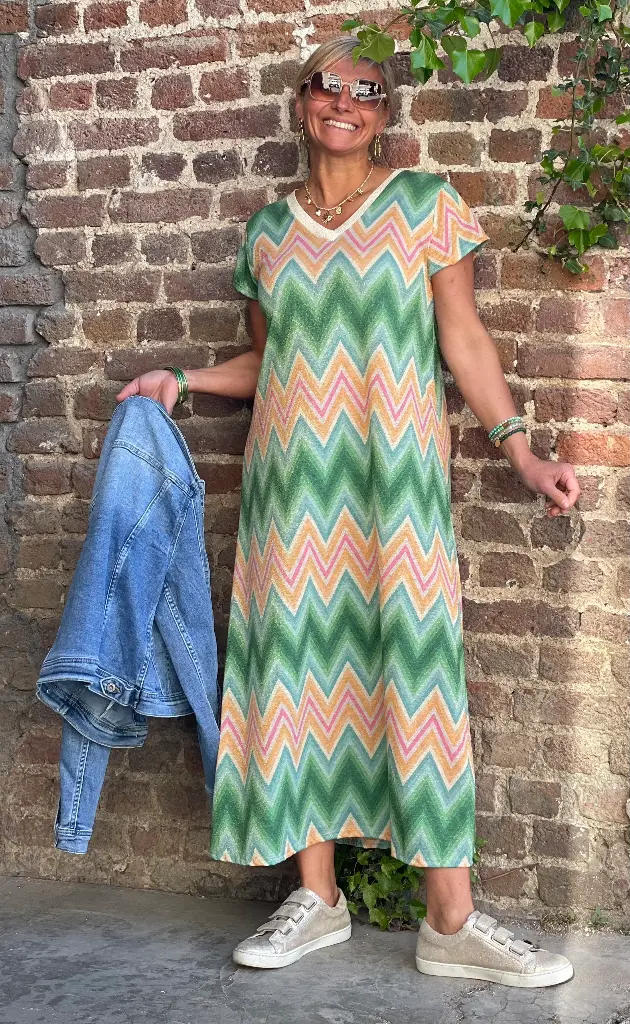 Robe Lurex Zig-Zag