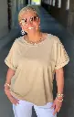T-shirt Broderie épaule