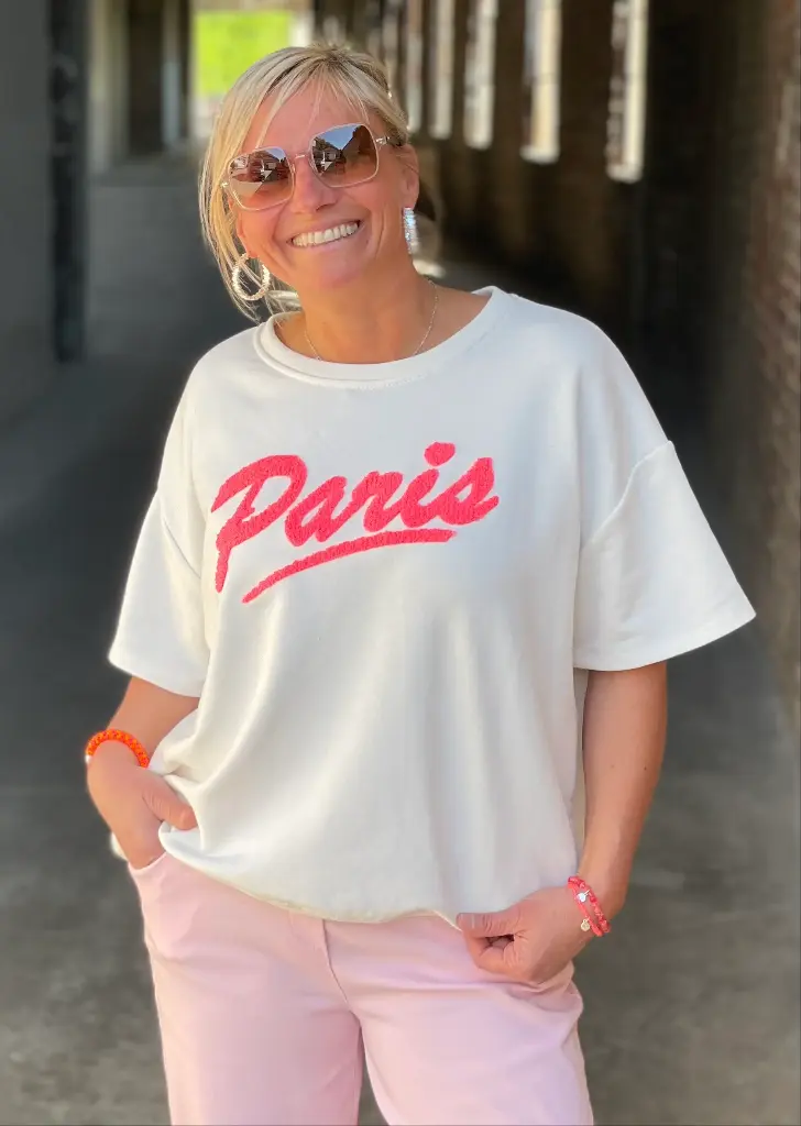 Sweat Manches courte Paris 