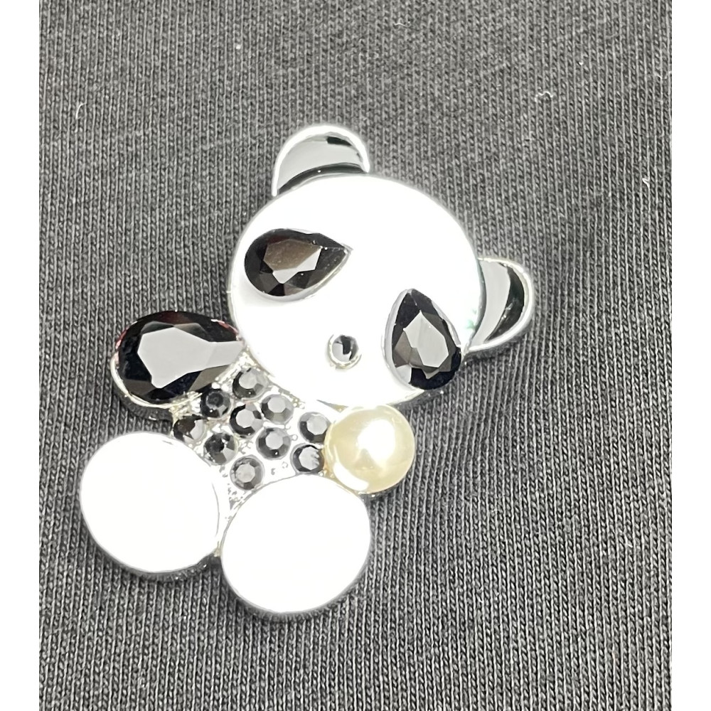 Broche aimant Panda perle