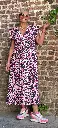 Robe Longue Léo manches Froufrous