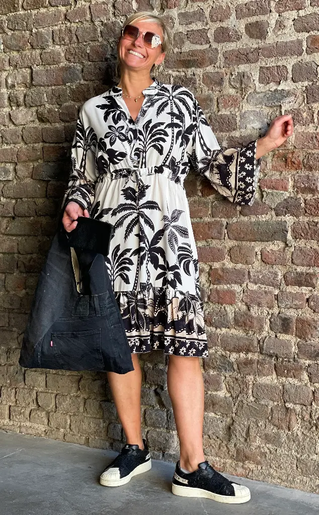 Robe Palmier Cordon