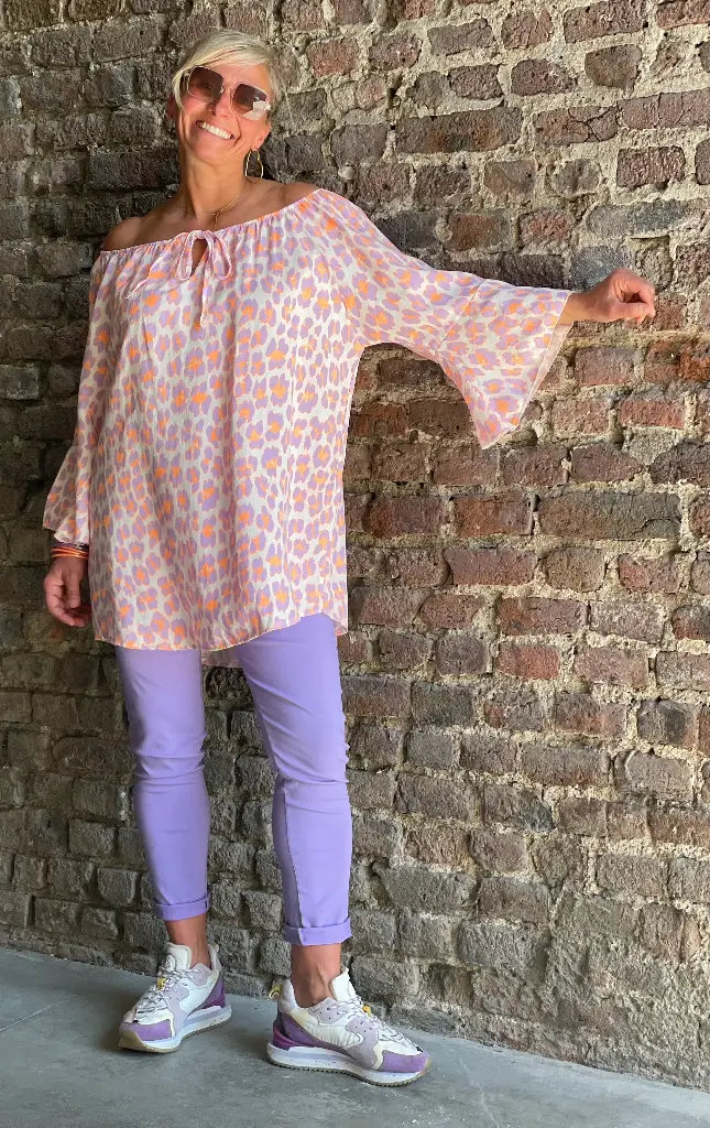 Blouse Col élastique Léo