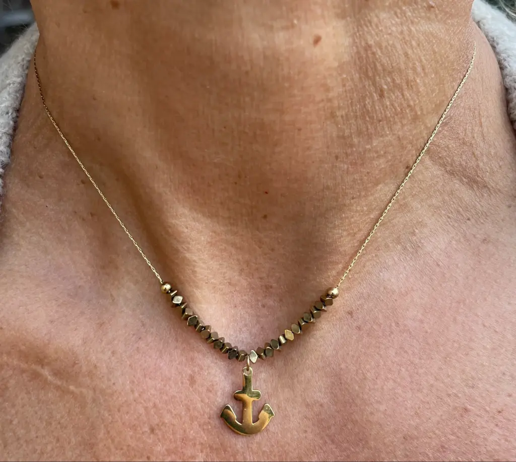 Collier Chaine Ancre XL0149