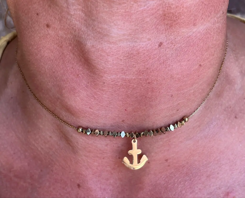 Collier Chaine Ancre XL0149