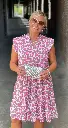 Robe Courte Gaze de Coton Léo