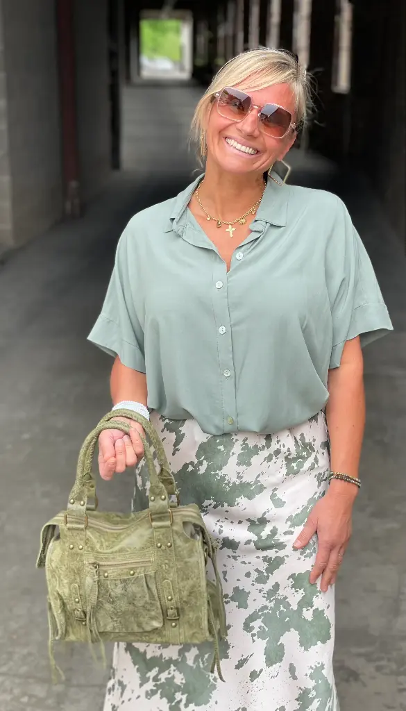 Chemisier Viscose Uni