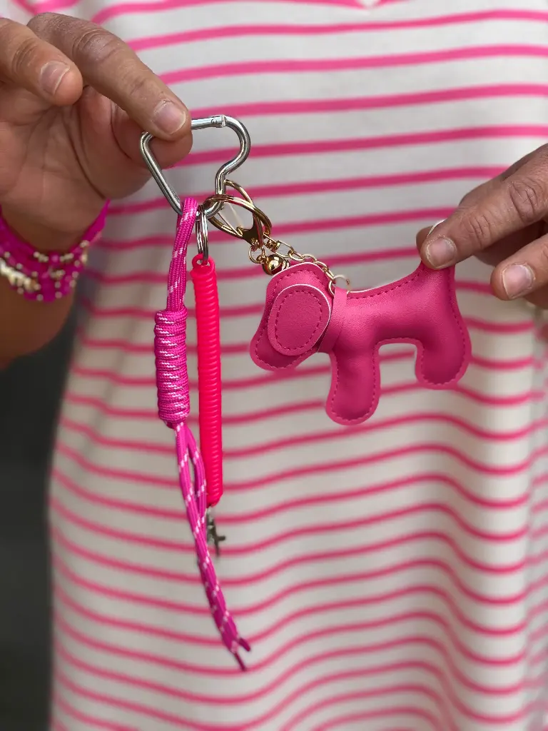 Porte clefs Chien Cordons