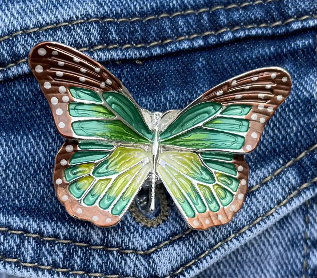 Broche aimant Papillon Arts
