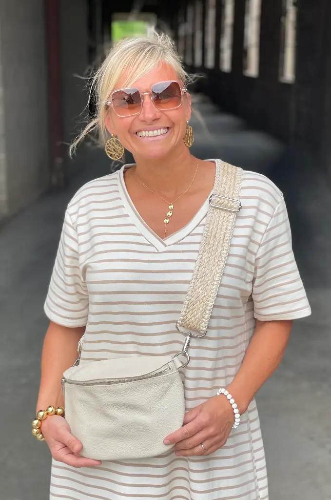 Lanière effet Rotin