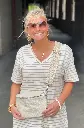 Lanière effet Rotin