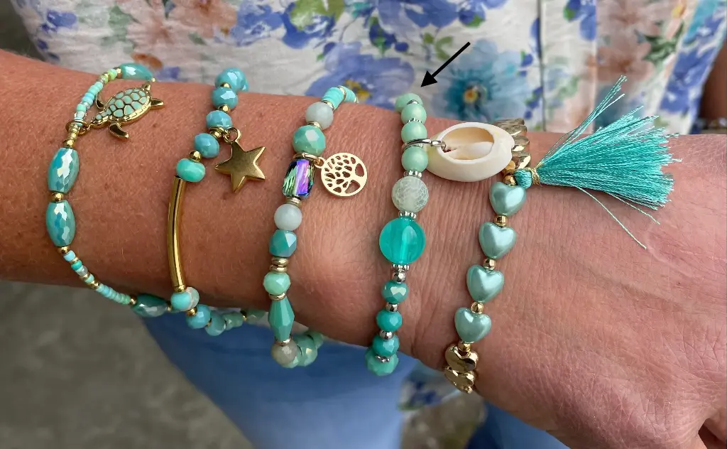 Bracelet Coquillage/Perles n°205