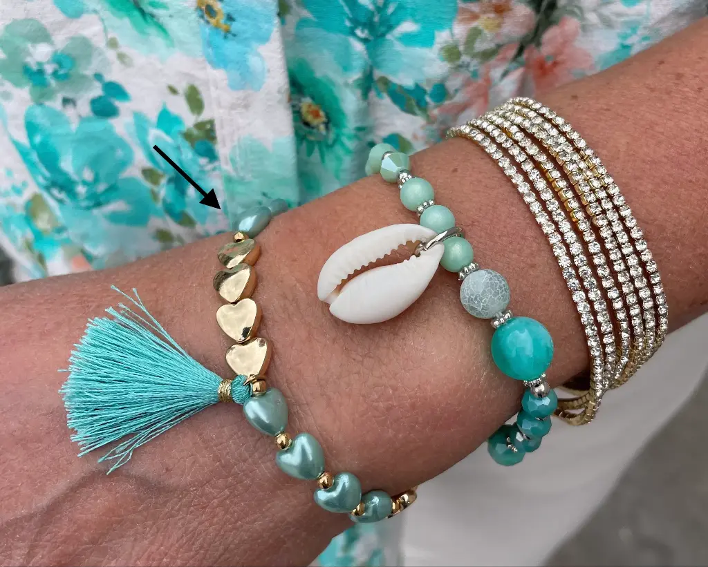 Bracelet Pampille n°203 (Turquoise)