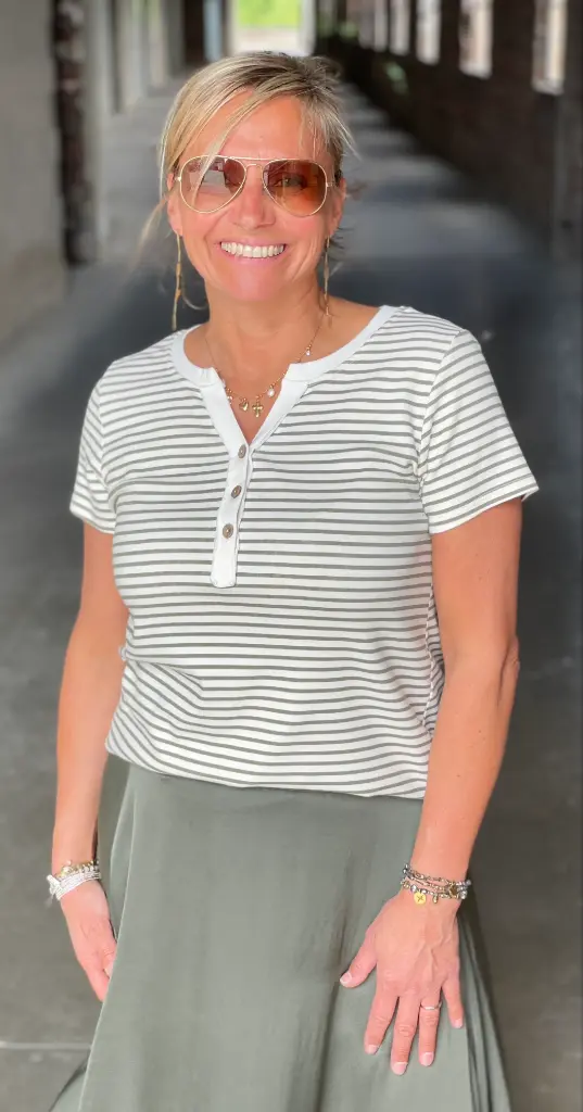 T-shirt Michelle Boutons