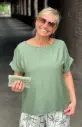 Blouse 3 boutons dos