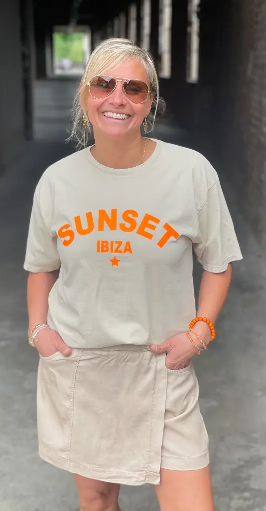T-shirt Sunset Ibiza