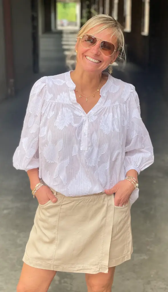 Chemise Lignée Dévorée
