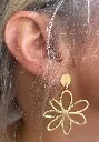Boucles d'oreilles Marguerite n°178