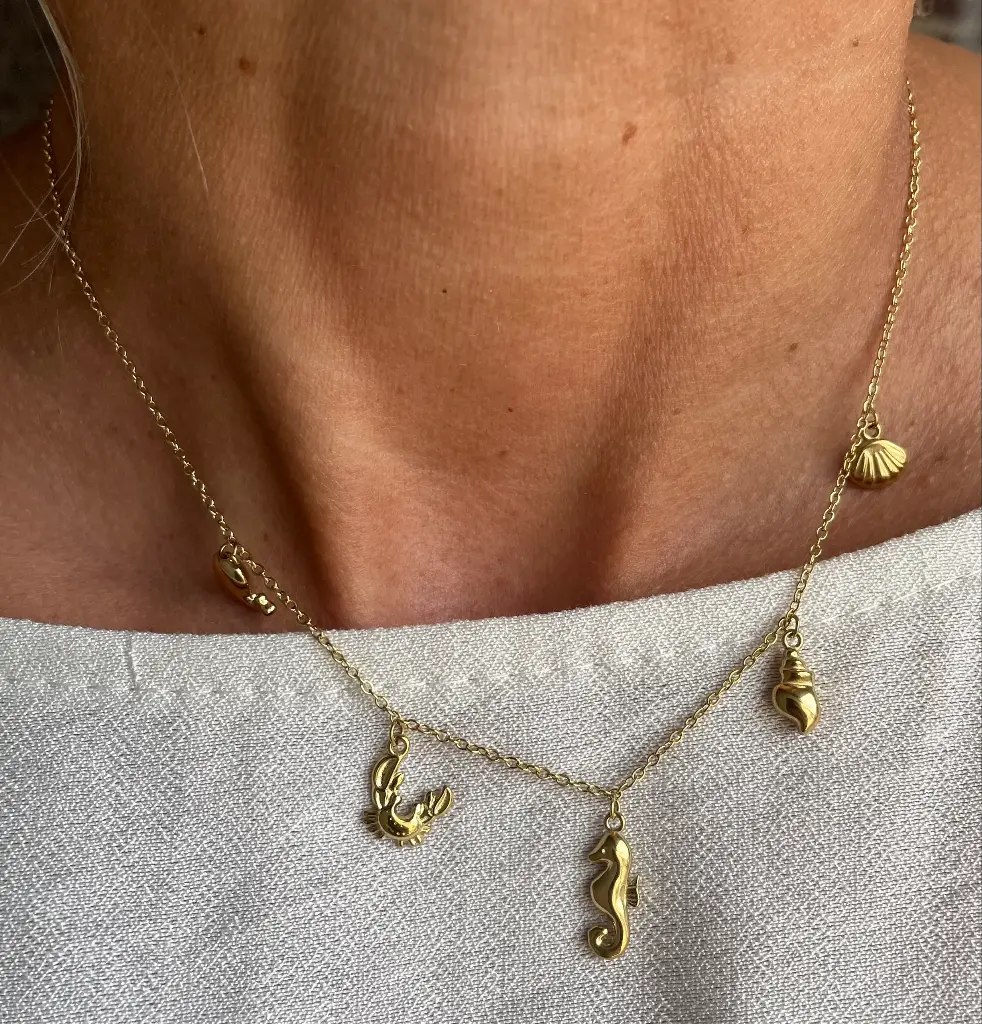 Collier Chaine Crabe K217