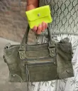 Sac Gaga Rectangle Grand Daim