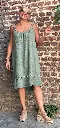 Robe bretelles Marguerites