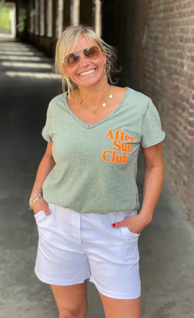 T-shirt "After sun club" 