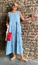 Robe Tencel Volants