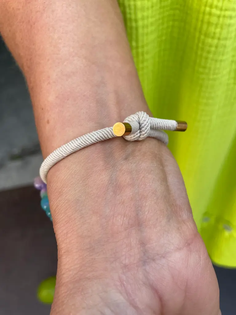 Elastique cheveux/bracelet fin noeud