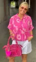 Blouse Grosses Fleurs