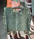 Sac franges daim Roi 