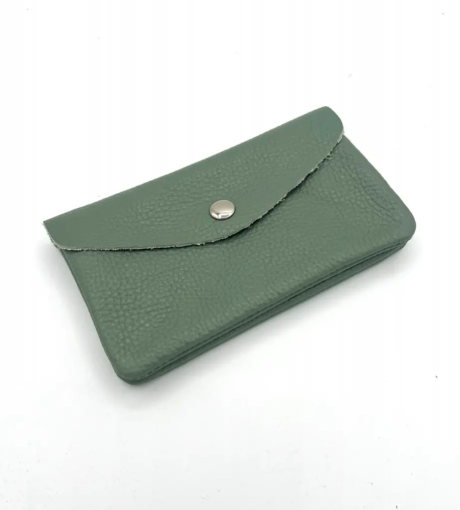 Portefeuille cuir graine