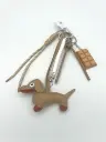 Porte clefs Teckel Chocolat