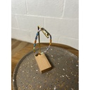 Bracelet perles rectangulaires n°114 (Multicolore)