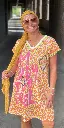 Robe courte Lurex "Viva Mexico"
