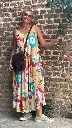 Robe Viscose Fleur