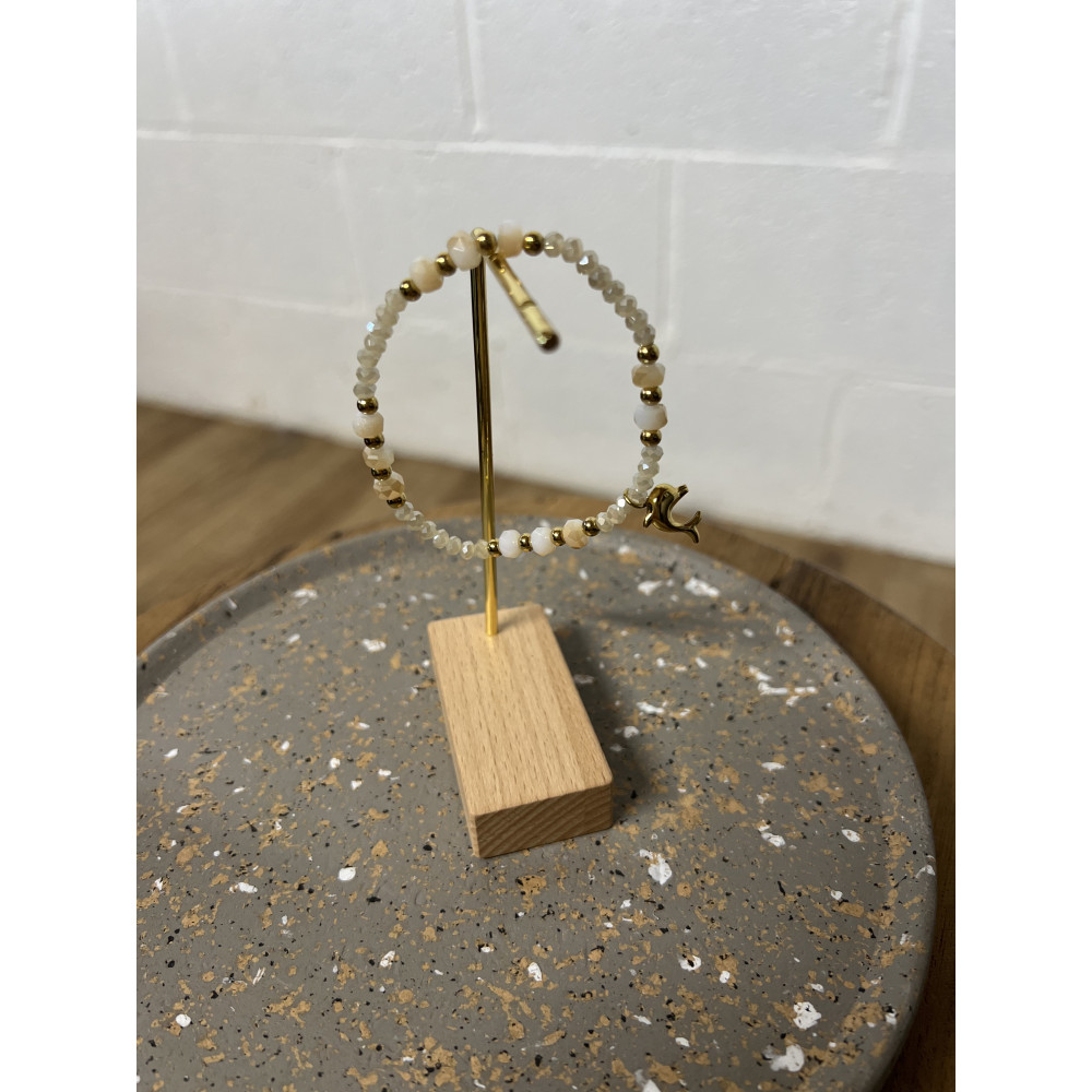 Bracelet dauphin pendant n126