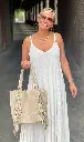 Sac Franges Daim Clous