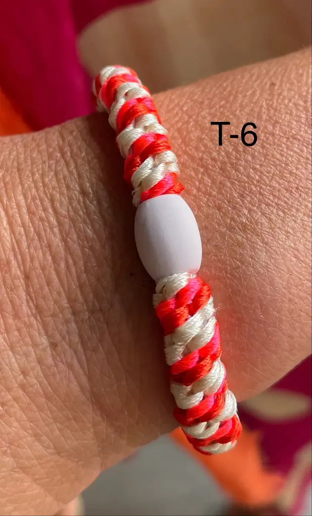 Elastique cheveux/bracelet Bicolore