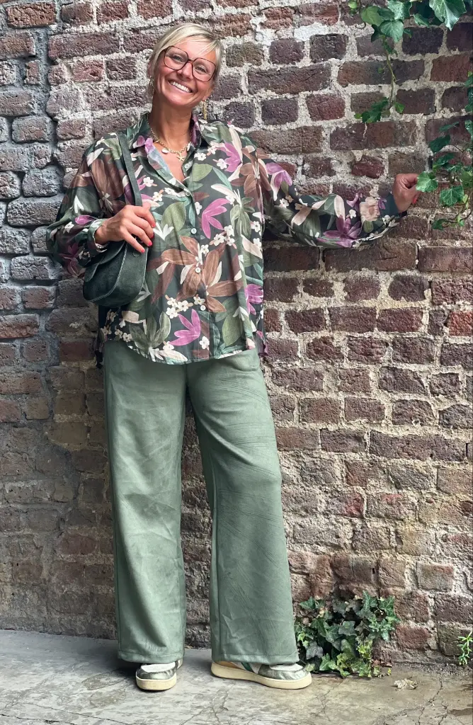 Pantalon Suédine