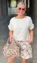 Blouse 3 boutons dos