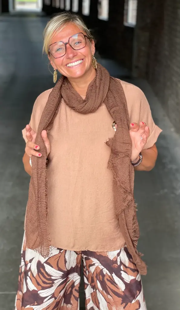 Foulard uni roll