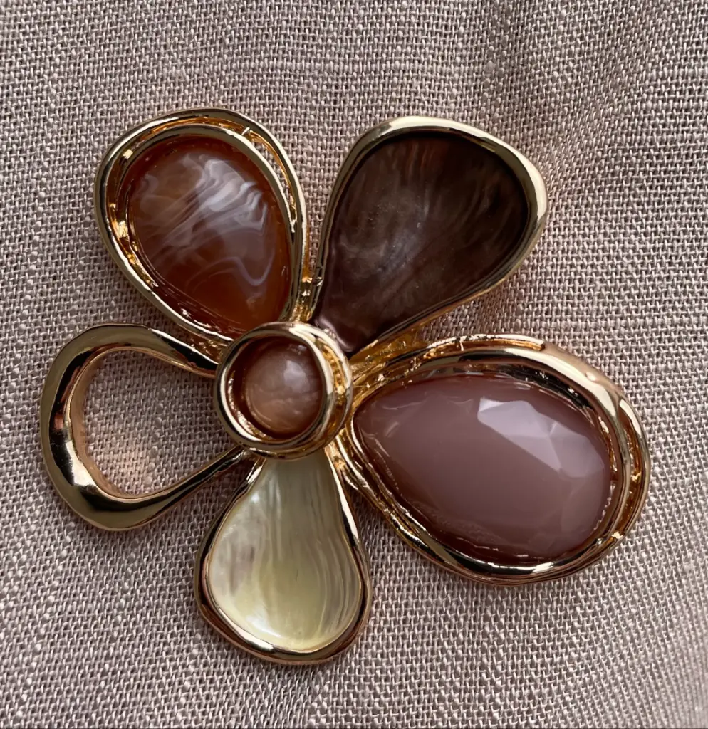 Broche Aimant Flowers Passion