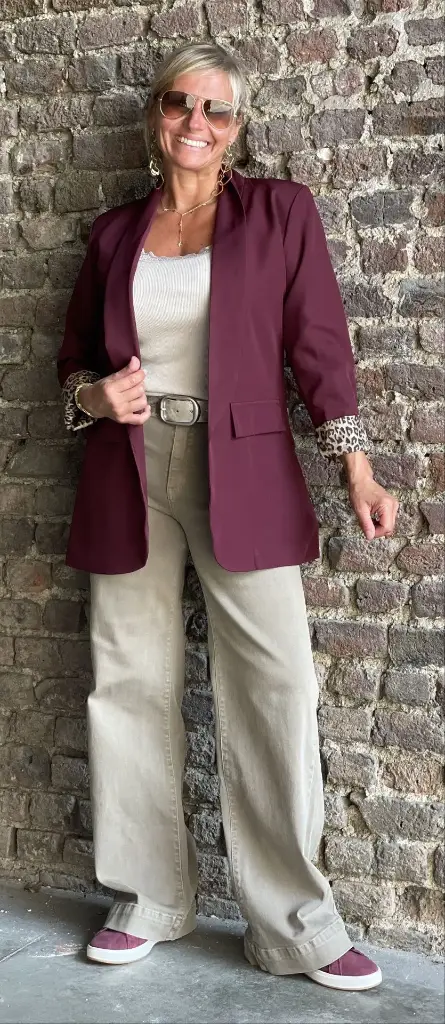 Pantalon Poches Appliquées