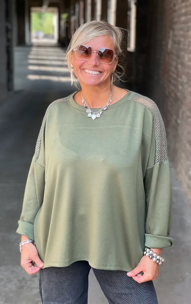 Sweat épaules Treillis