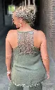 Top dentelle dos nageur