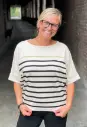 Pull manches courtes Marin