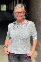 Pull sequins Fleurs