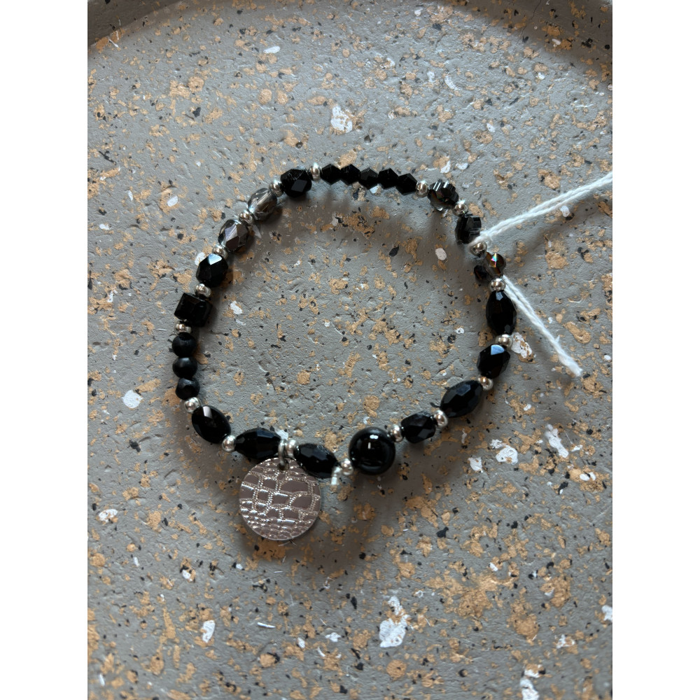Bracelet plaque croco n°141